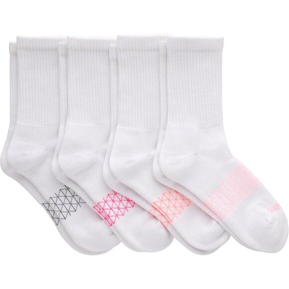 ❤️Women's Cushioned Absolute Active Crew Socks Seamless Toe 4-Pairs - Picture 2 of 5